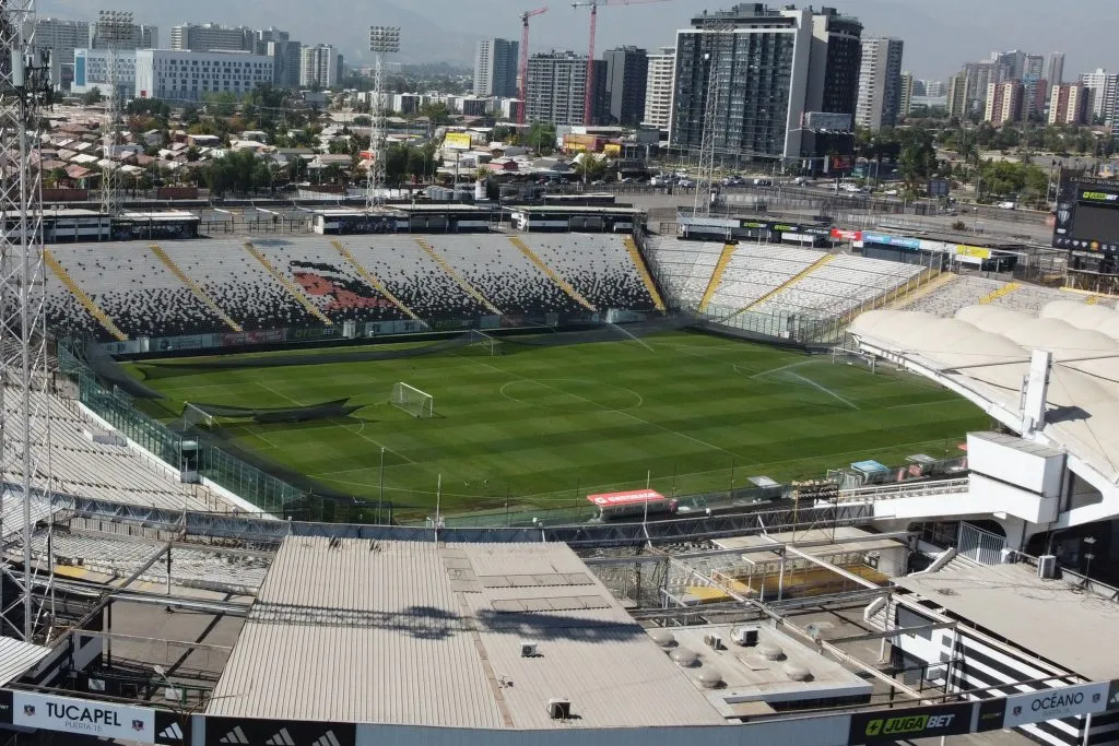 El Estadio Monumental se prepara para su remodelación definitiva. (Foto: Dragomir Yankovic/Photosport)
