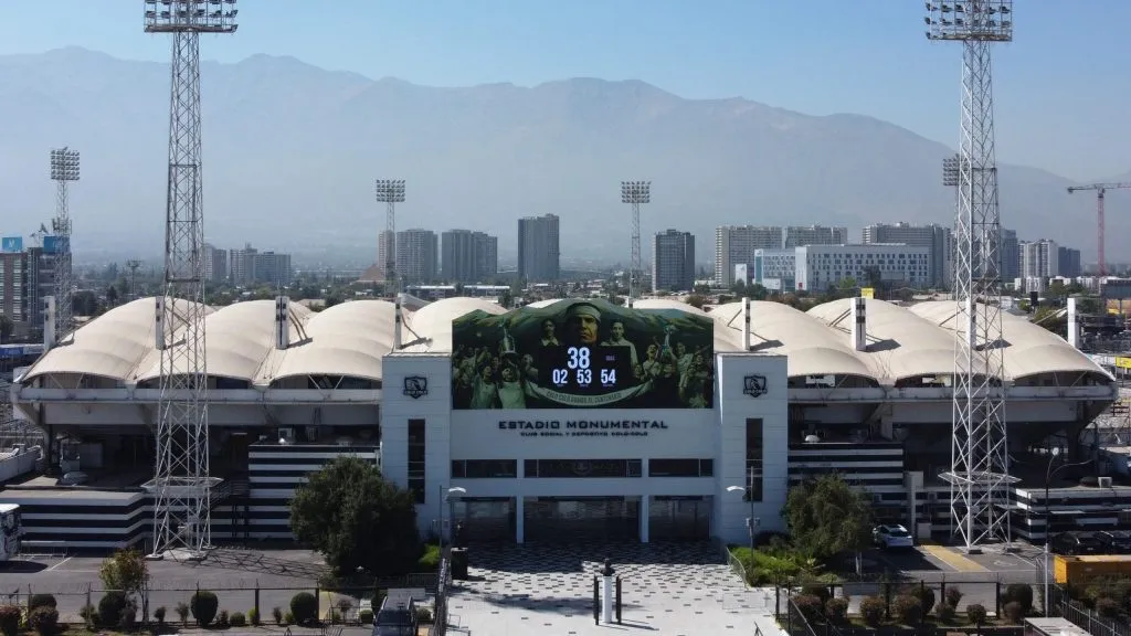 Colo Colo avanza en la remodelación del Estadio Monumental (Foto: Photosport)