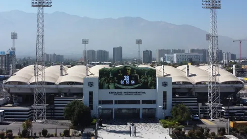 Colo Colo avanza en la remodelación del Estadio Monumental (Foto: Photosport)
