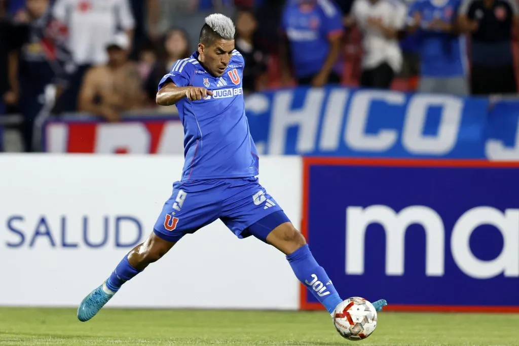 Leandro Fernández sería suplente en partido de Universidad de Chile ante Audax Italiano. (Foto: Photosport)