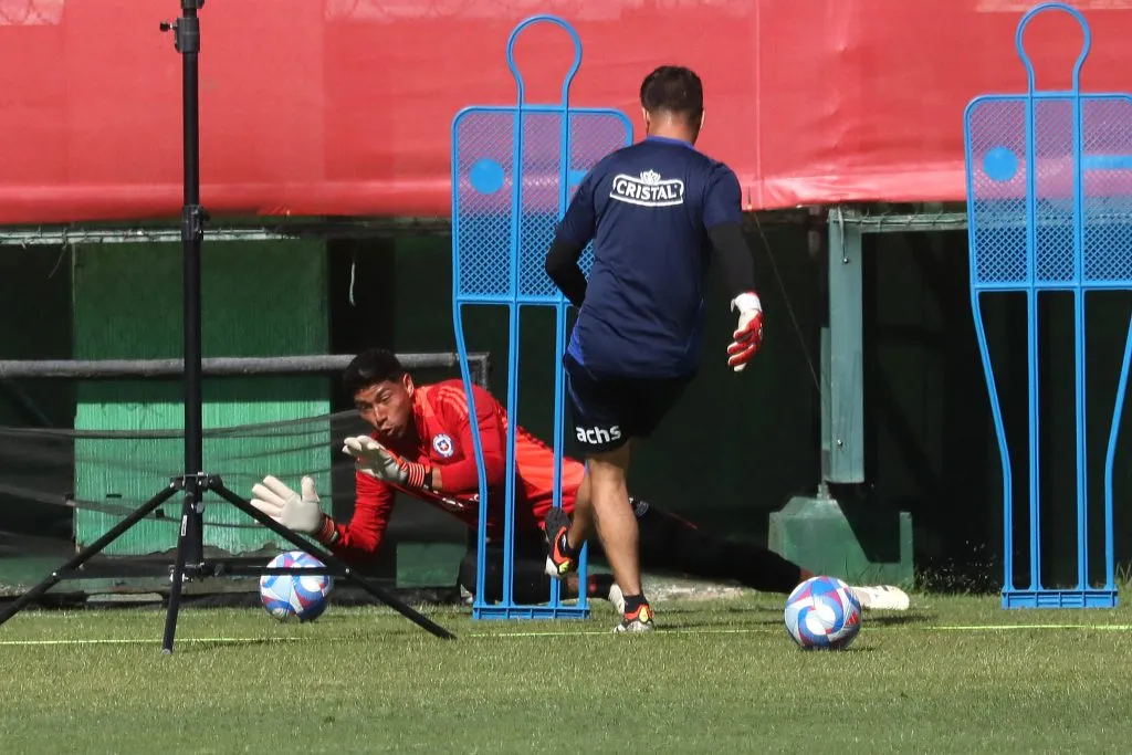 Cortés ya se integró a los trabajos de La Roja en Juan Pinto Durán | FOTO: Javier Salvo/Photosport