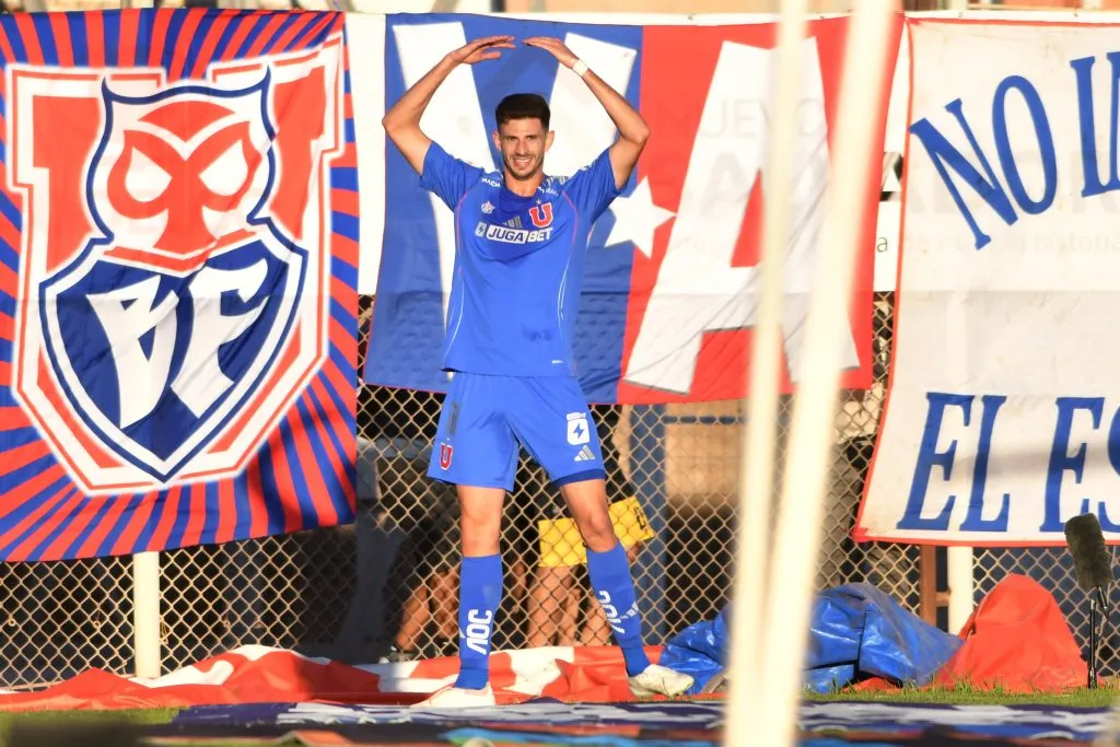 Lucas Di Yorio tiene tres goles en tres partidos del Campeonato Nacional 2025. (Foto. Photosport)