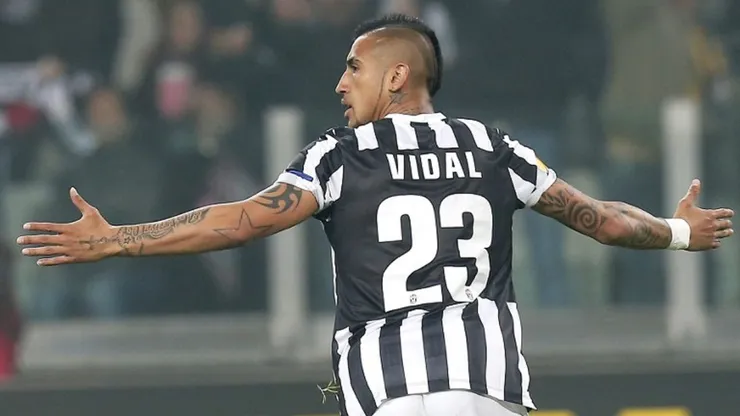 Arturo Vidal, sin ser delantero, se mete segundo en este ranking (Foto: AFP PHOTO / MARCO BERTORELLO)
