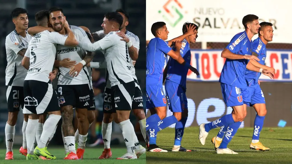 Colo Colo y Universidad de Chile participarán en la Copa Libertadores 2025. (Foto: Photosport)