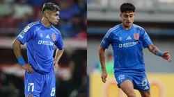 Fabián Hormazábal y Javier Altamirano son bajas en Universidad de Chile para enfrentar a Audax Italiano.