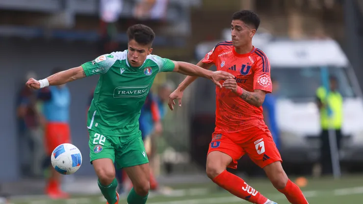 Audax Italiano y Universidad de Chile igualan en La Florida. (Foto: Photosport)