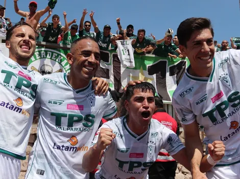 Santiago Wanderers gana sobre la hora y se queda con la cima de la Primera B