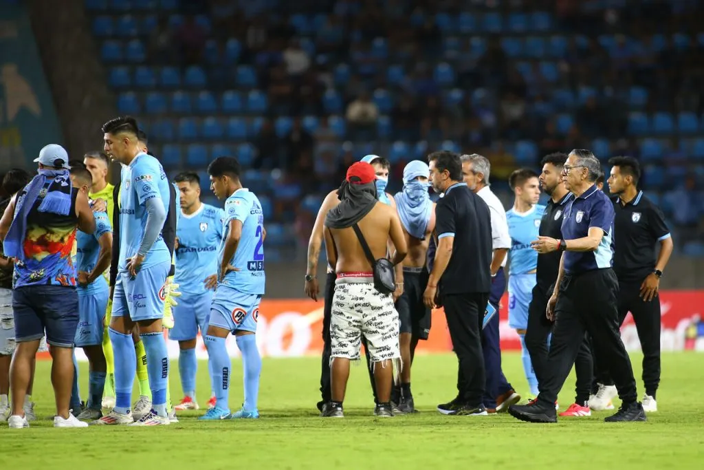 Partido fue suspendido en el norte. | Foto: Photosport