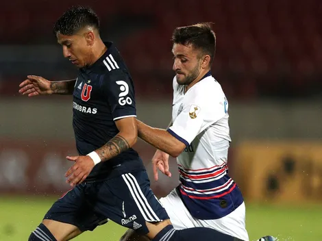 La última formación de la U en la Copa Libertadores