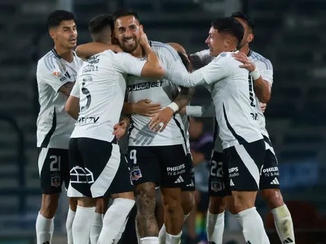 El grupo de Colo Colo en el último simulacro del sorteo de Copa Libertadores