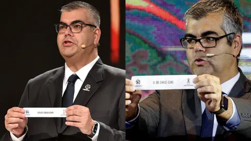 Federico Nantes, el hombre encargado de los papelitos en los sorteos de CONMEBOL.