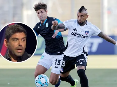 Romai Ugarte le recuerda a Colo Colo la goleada que sufrió ante Racing