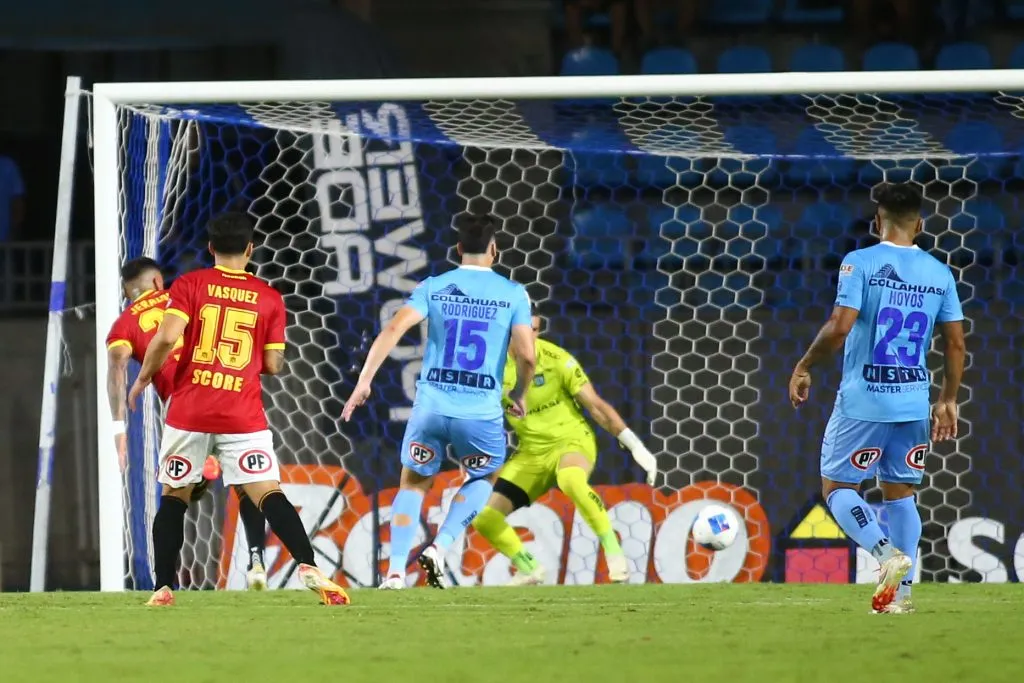 Deportes Iquique perdió 4-0 ante Unión Española y quedó como colista del Campeonato aún sin sumar puntos en cinco fechas. (Foto: Photosport)