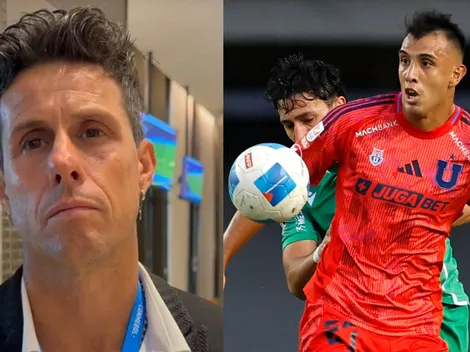 Rivarola aconseja a Contreras para que pueda marcar su primer gol en la U