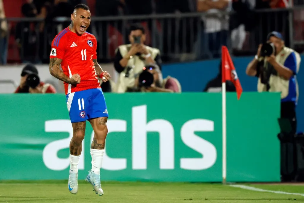 Vargas es uno de los jugadores apercibidos | Foto: Photosport