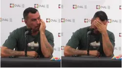 Esteban Paredes en shock por la muerte de Clavito Godoy (Captura)