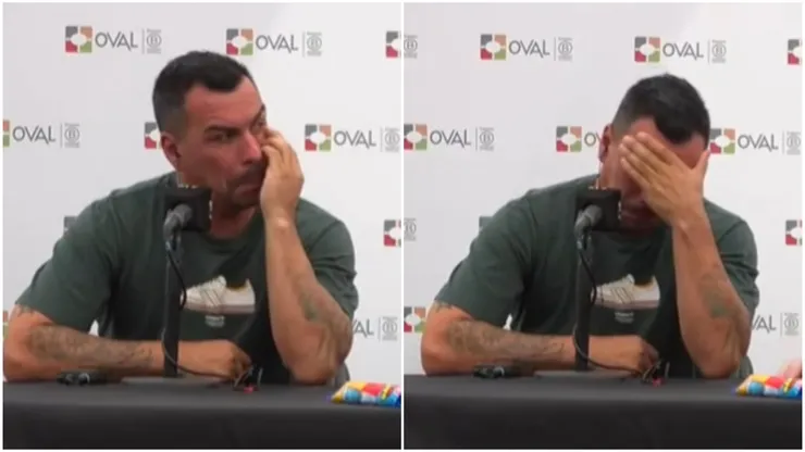 Esteban Paredes en shock por la muerte de Clavito Godoy (Captura)