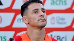 Pablo Milad le tiene toda la fe a Fernando Zampedri (Photosport).