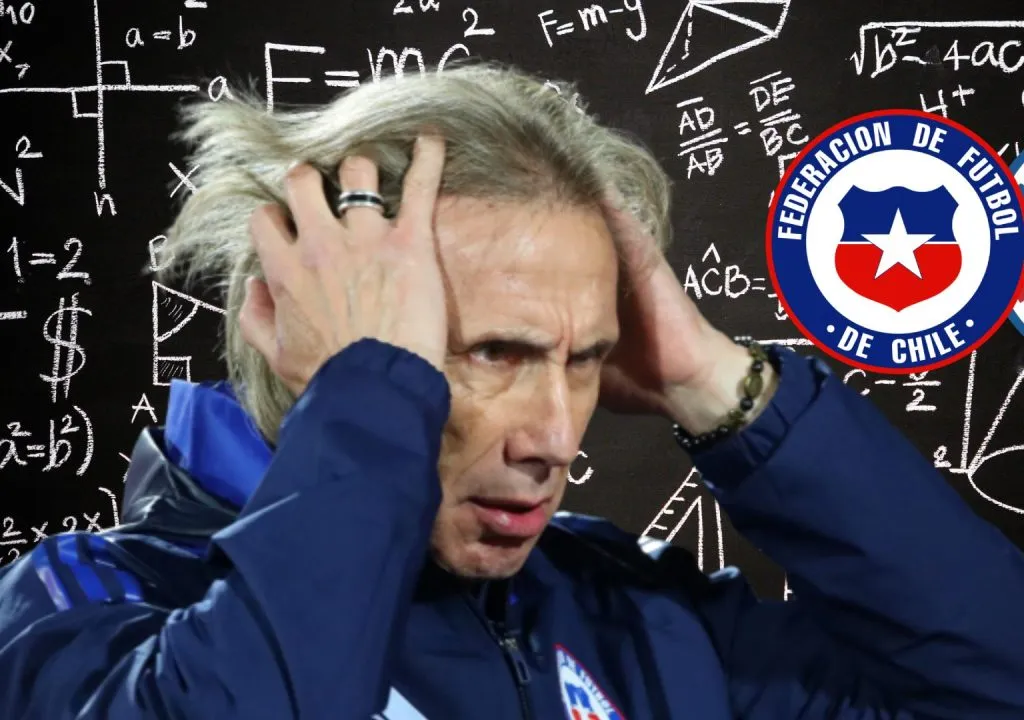 Ricardo Gareca está de las mechas haciendo cálculos para la siguiente fecha clasificatoria.