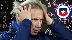 Ricardo Gareca está de las mechas haciendo cálculos para la siguiente fecha clasificatoria.