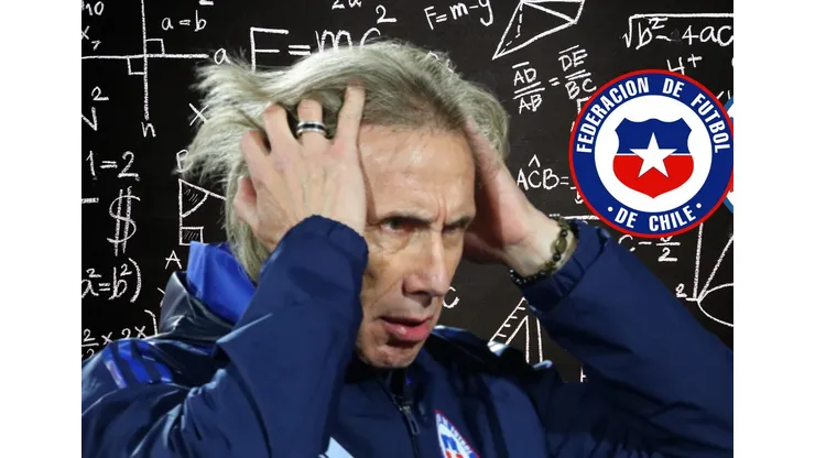 Ricardo Gareca está de las mechas haciendo cálculos para la siguiente fecha clasificatoria.