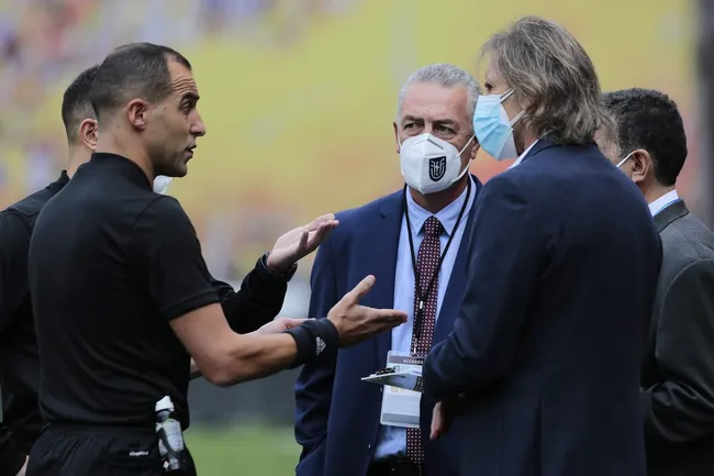 Gustavo Alfaro y el nuevo cara a cara versus Ricardo Gareca | FOTO: Franklin Jacome/Getty Images