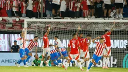 Chile pierde ante Paraguay por las Eliminatorias. (Foto: Photosport)