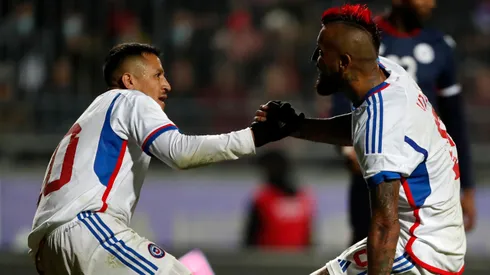 Arturo Vidal fue consultado por Alexis Sánchez. (Foto: Photosport)