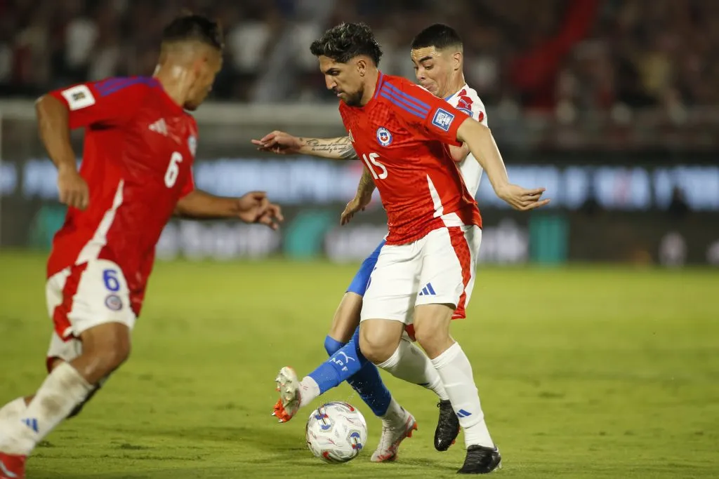 Diego Valdés fue foco de críticas en la derrota de Chile en Paraguay. (Foto: Angelo Saavedra/Photosport)