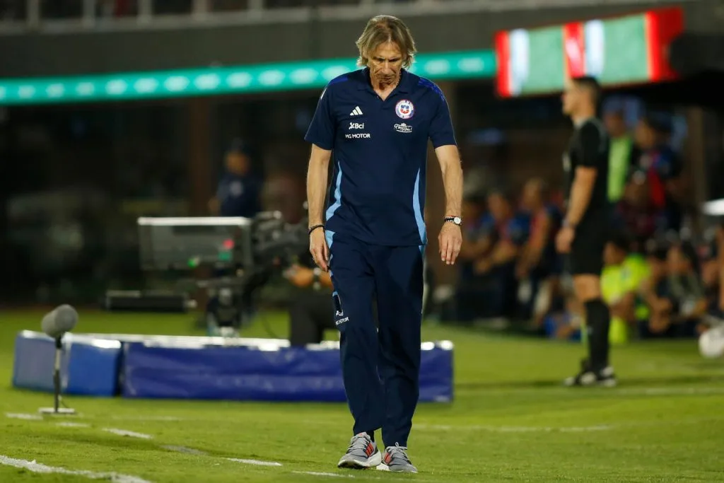 Herrera perdió la paciencia con Gareca | Foto: Photosport