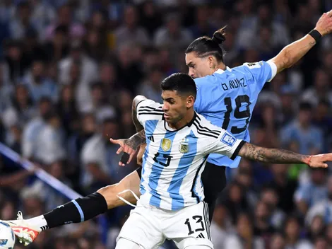 Así queda la tabla tras el triunfo de Argentina sobre Uruguay