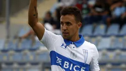 Diego Buonanotte fue recibido como ídolo por parte de la fanaticada de la UC (Foto: Andres Pina/Photosport)