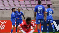 Leandro Fernández fue figura con un doblete en Universidad de Chile. (Foto: Photosport)