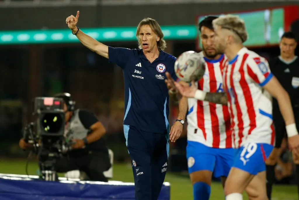 Gareca se quedó sin ideas ante Paraguay. | Foto: Photosport