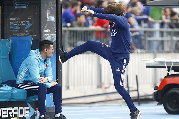 Beccacece tuvo que asumir un castigo por patear un refrigerador en el Estadio Nacional | FOTO: Archivo