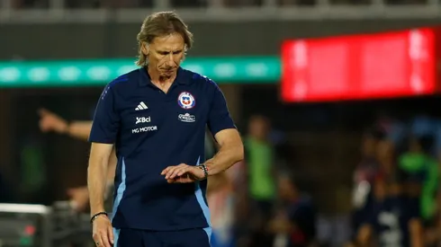 Ricardo Gareca estaría contando las horas para poner término a su era en la Selección Chilena (Foto: Photosport)