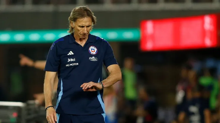 Ricardo Gareca estaría contando las horas para poner término a su era en la Selección Chilena (Foto: Photosport)