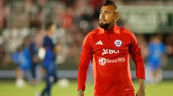 Arturo Vidal se expresa en la previa a partido de Chile ante Ecuador. (Foto: Photosport)