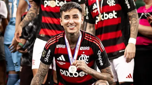 Erick Pulgar quiere entrar en la historia grande del fútbol chileno esta tarde junto al Flamengo.