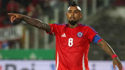 Arturo Vidal vuelve a defender el proceso de Ricardo Gareca en La Roja (Photosport).