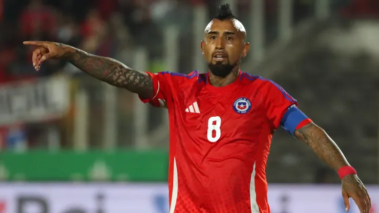 Arturo Vidal vuelve a defender el proceso de Ricardo Gareca en La Roja (Photosport).