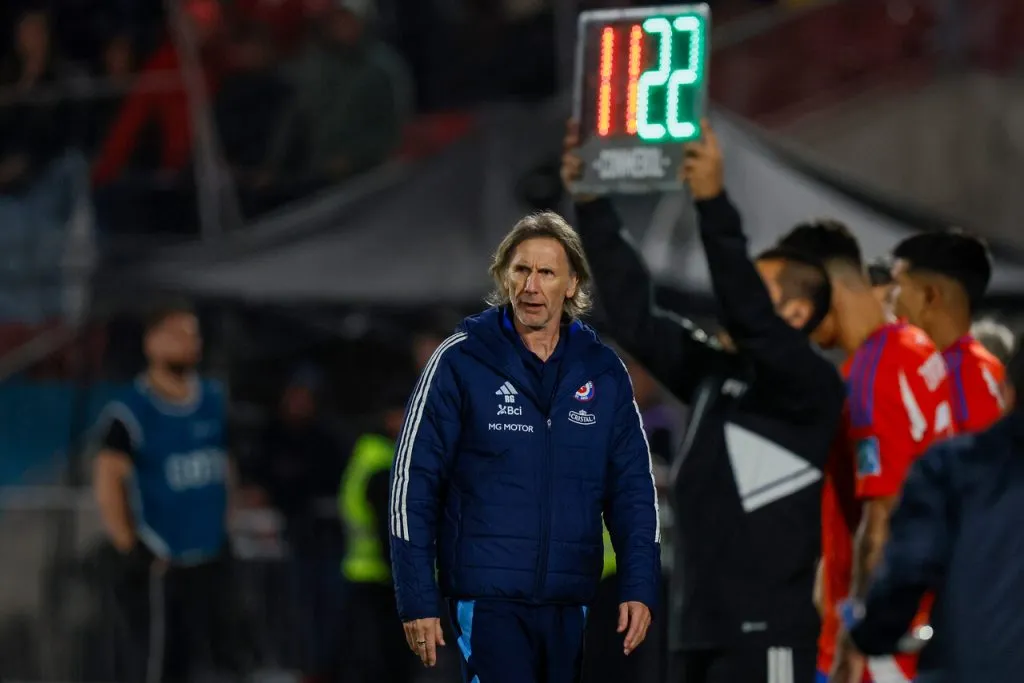 Ricardo Gareca tendría los días contados en la selección chilena (Photosport).