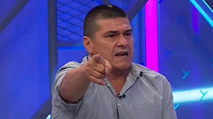 Marcelo Vega muestra su descontento por la falta de reconocimiento a Nelson Acosta (Foto: TNT Sports)