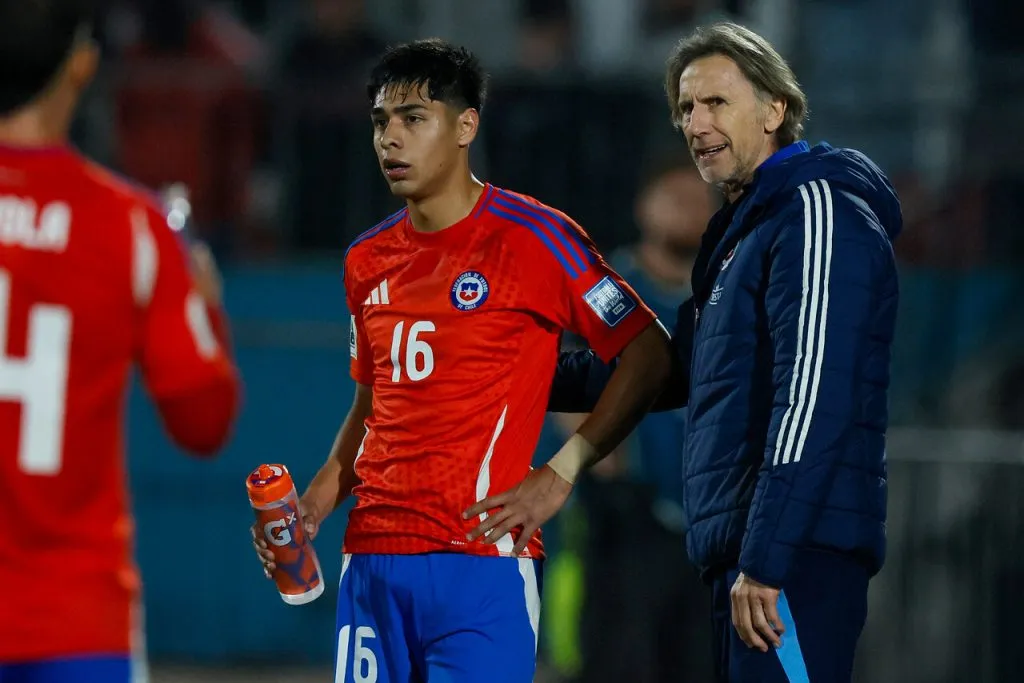 Chile se quedó sin bencina ante Ecuador. | Foto: Photosport