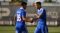 Nicolás Guerra y Leandro Fernández, la delantera de Gustavo Álvarez para enfrentar a Everton.