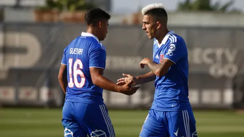 Nicolás Guerra y Leandro Fernández, la delantera de Gustavo Álvarez para enfrentar a Everton.