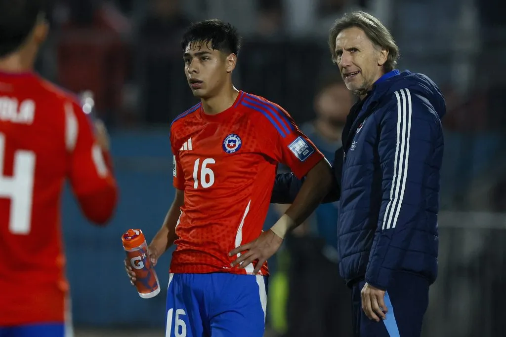 Darío Osorio tuvo en sus pies dos oportunidades para abrir el marcador ante ‘La Tri’ |  FOTO: Andres Pina/Photosport