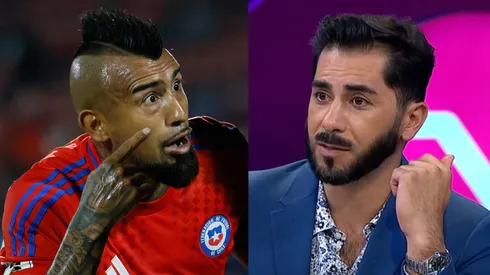 Johnny Herrera le pegó feroz palo a Arturo Vidal.