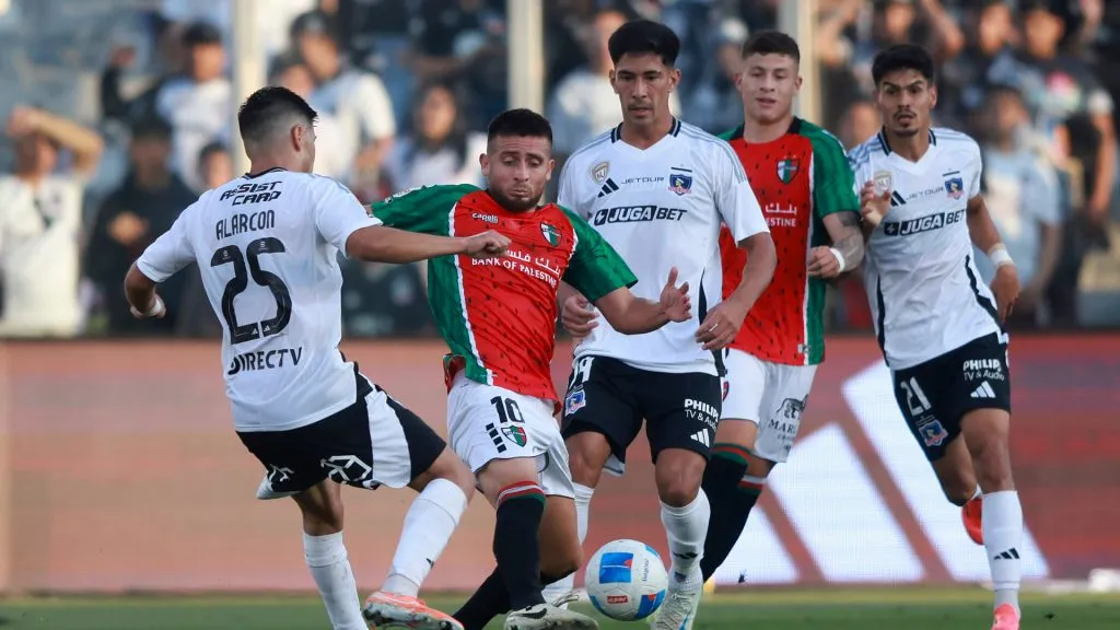 Colo Colo empató ante Palestino en el comienzo de la sexta fecha de la Liga de Primera y siembra dudas para su estreno en Copa Libertadores (Foto: Photosport)