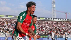 Marabel anotó el 1-0 transitorio y se quejó del arbitraje.